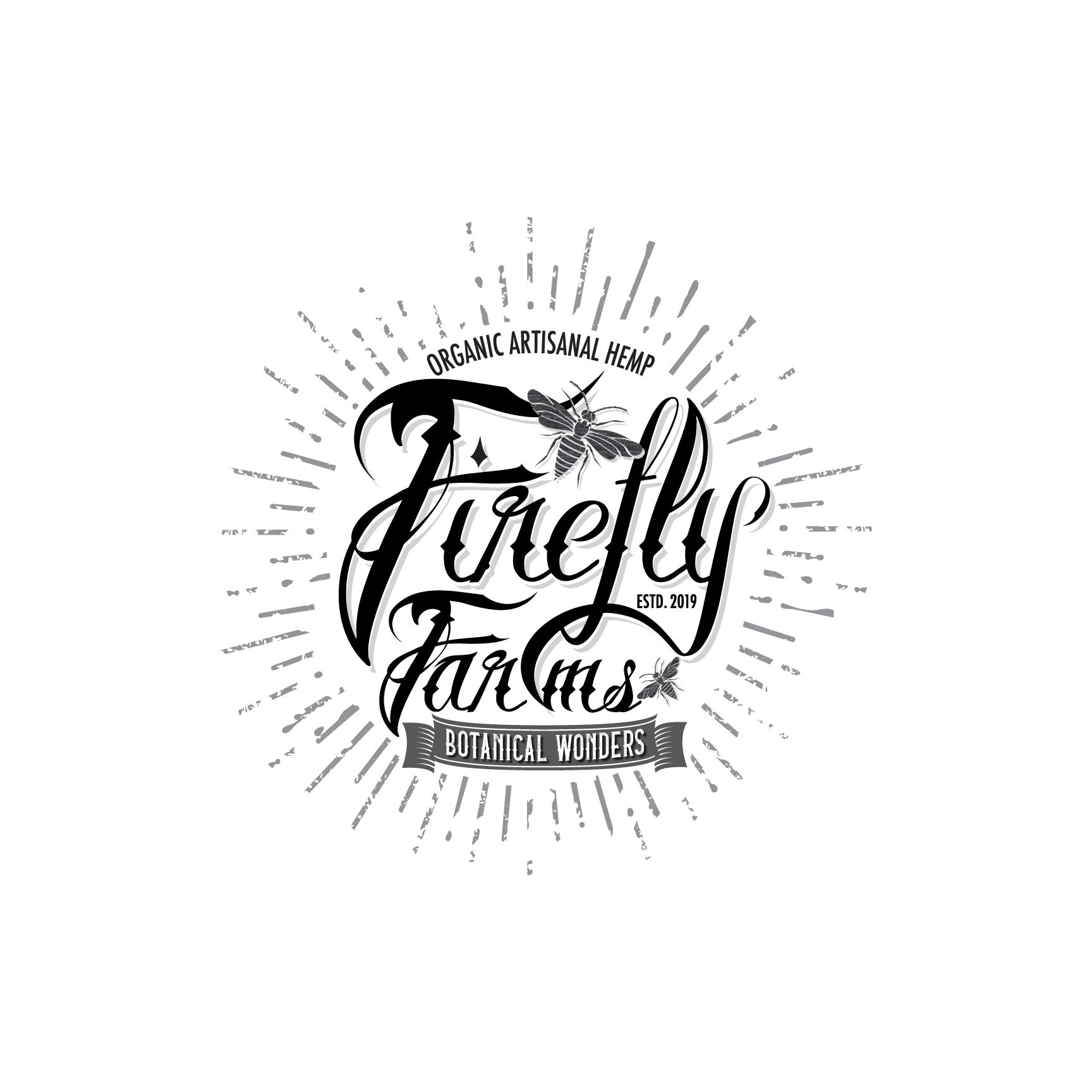 Logo Design by Dennis Jackson Design for Firefly Farms Botanical Wonders | Design #22966814