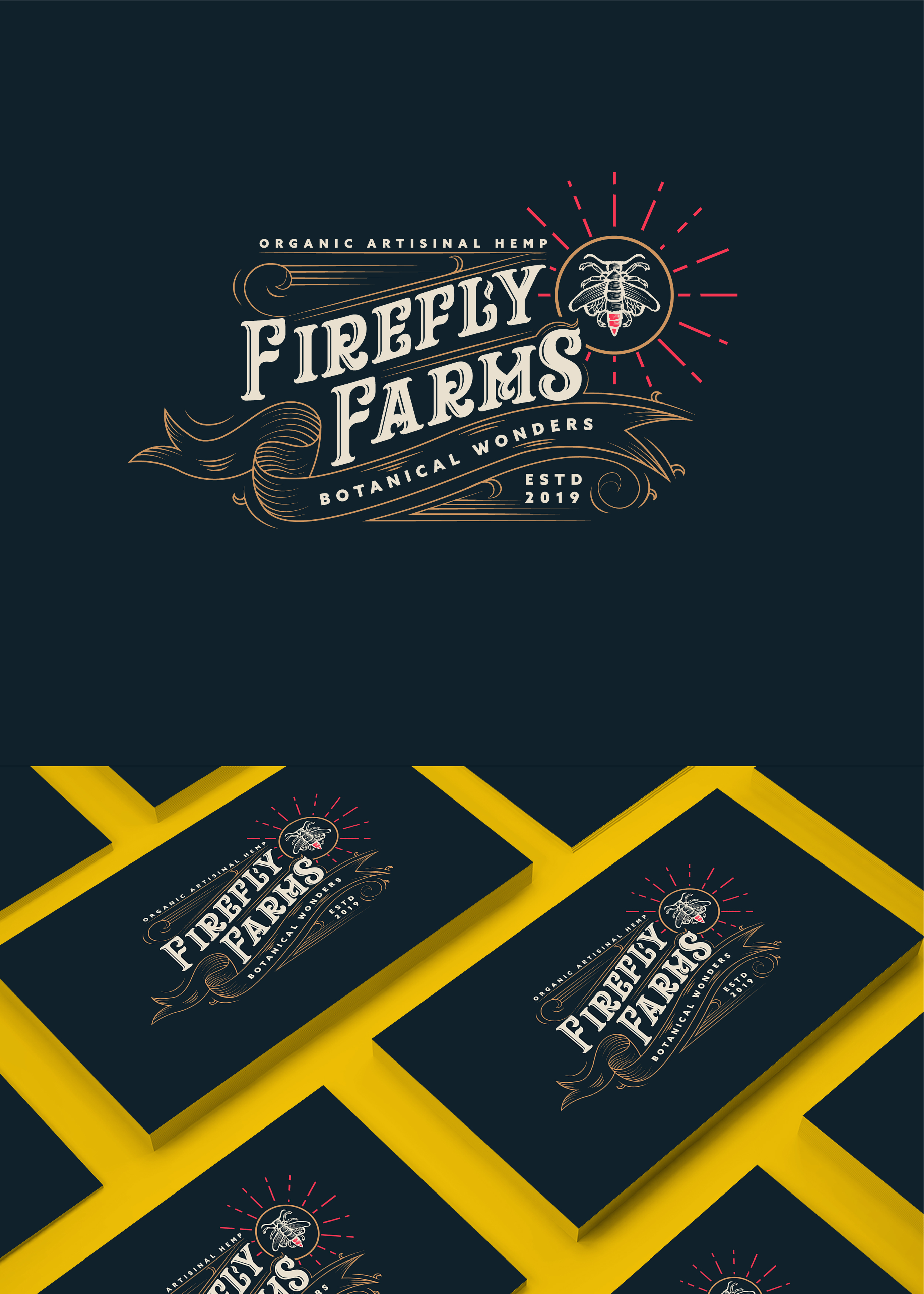 Logo Design by Majestic Prints for Firefly Farms Botanical Wonders | Design #22854307