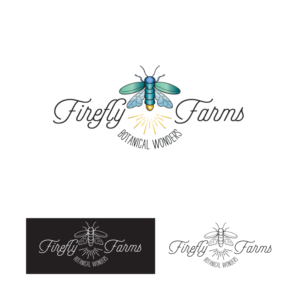 Logo Design by Samantha Ward Design for Firefly Farms Botanical Wonders | Design: #22783713