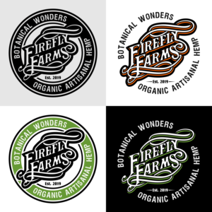 Logo Design by hokilucky for Firefly Farms Botanical Wonders | Design: #23140113