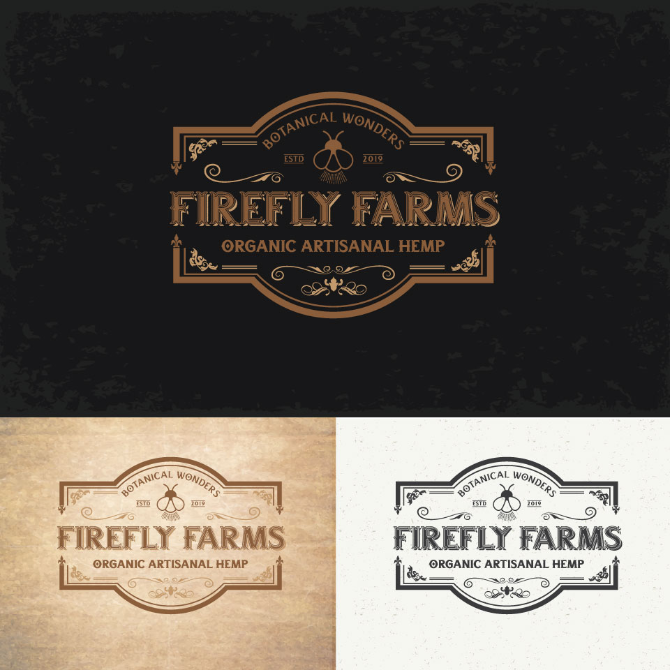Logo Design by Dobar_logo for Firefly Farms Botanical Wonders | Design #22920214