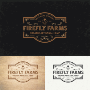 Firefly Farms / Botanical Wonders / Organic Artisanal Hemp / Est. 2019 | Logo-Design von Dobar_logo