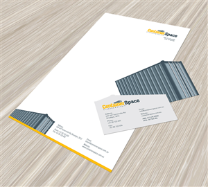 Letterhead Design by Ankayama for Containerspace | Design: #3127959