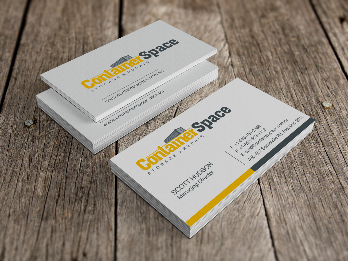 Letterhead Design by HYPdesign for Containerspace | Design #3114111
