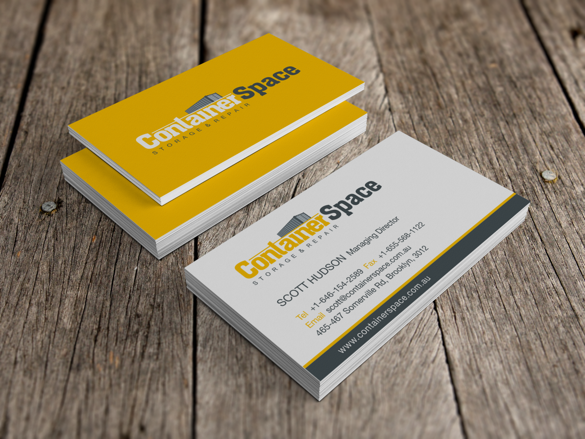 Letterhead Design by HYPdesign for Containerspace | Design #3114122