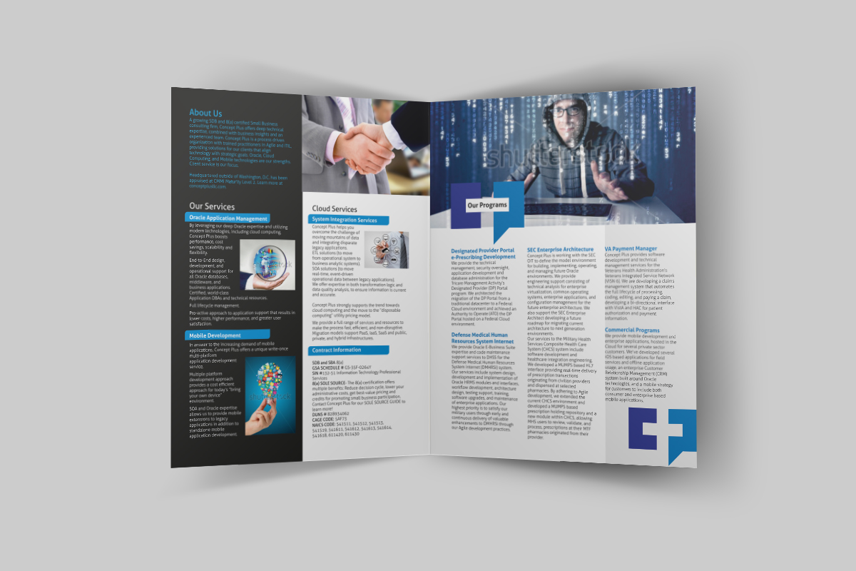 Brochure Design by dkthedon for this project | Design #3124462