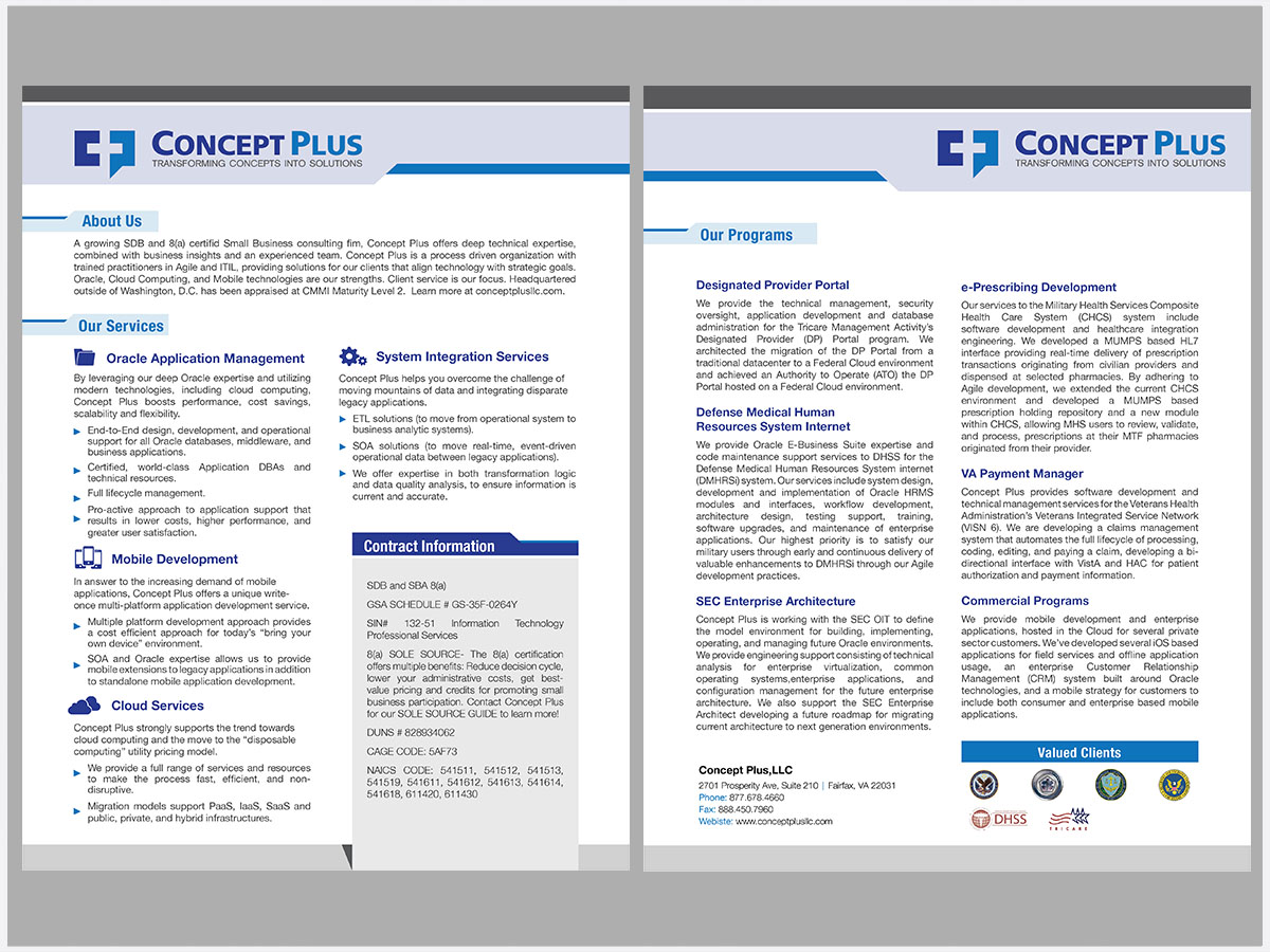 Brochure Design by Mulugeta for this project | Design #3484619