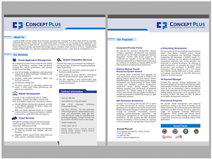 Concept Plus Marketing Brochure | Brochure Design by Mulugeta