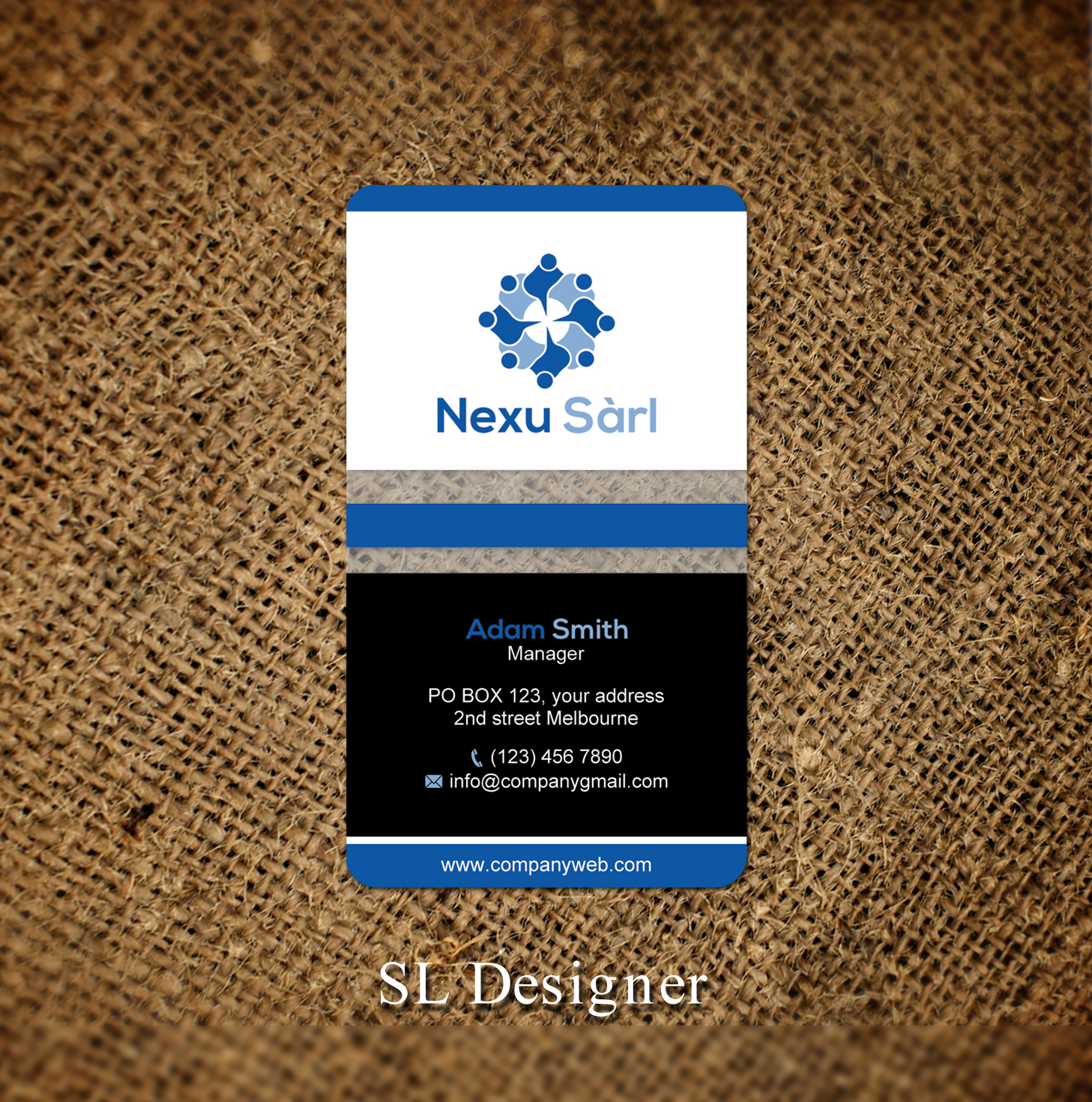 Business Card Design by SL Designer for this project | Design #22547301