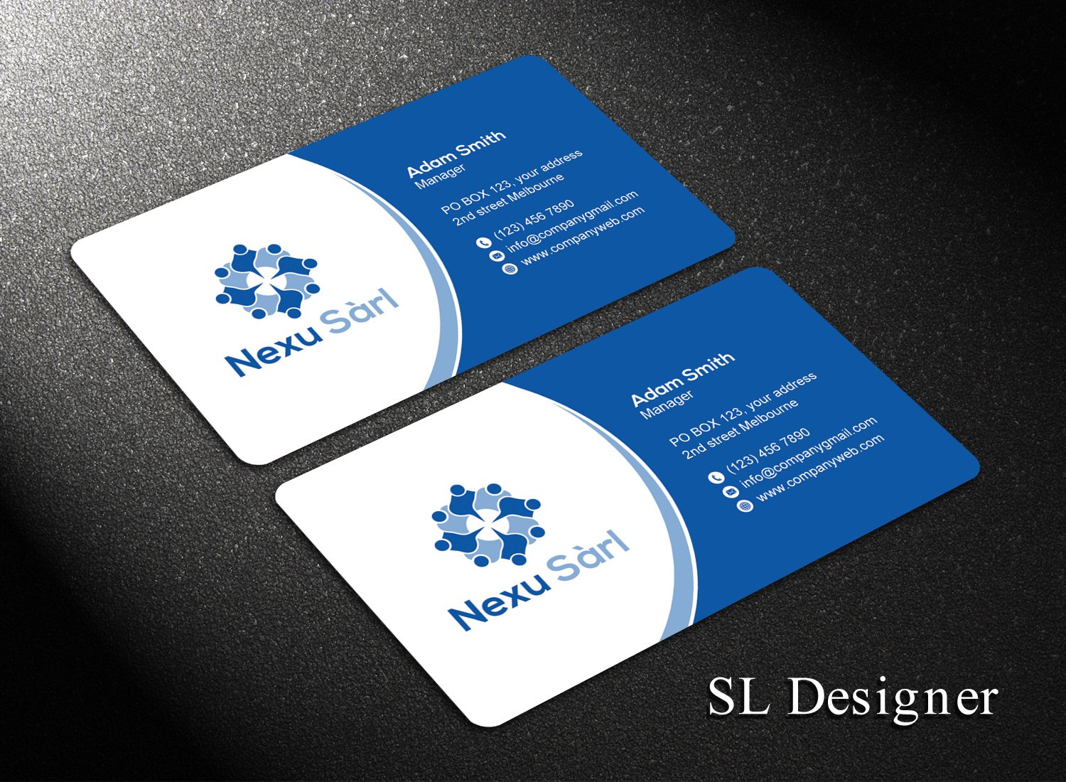 Business Card Design by SL Designer for this project | Design #22547302
