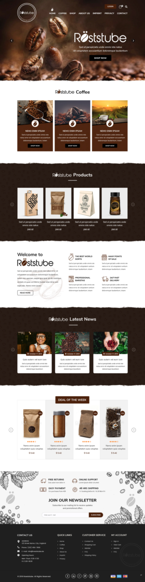 Web Design by pb for this project | Design: #22547827