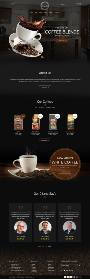 Web Design by bdesigner9 for this project | Design #22562582