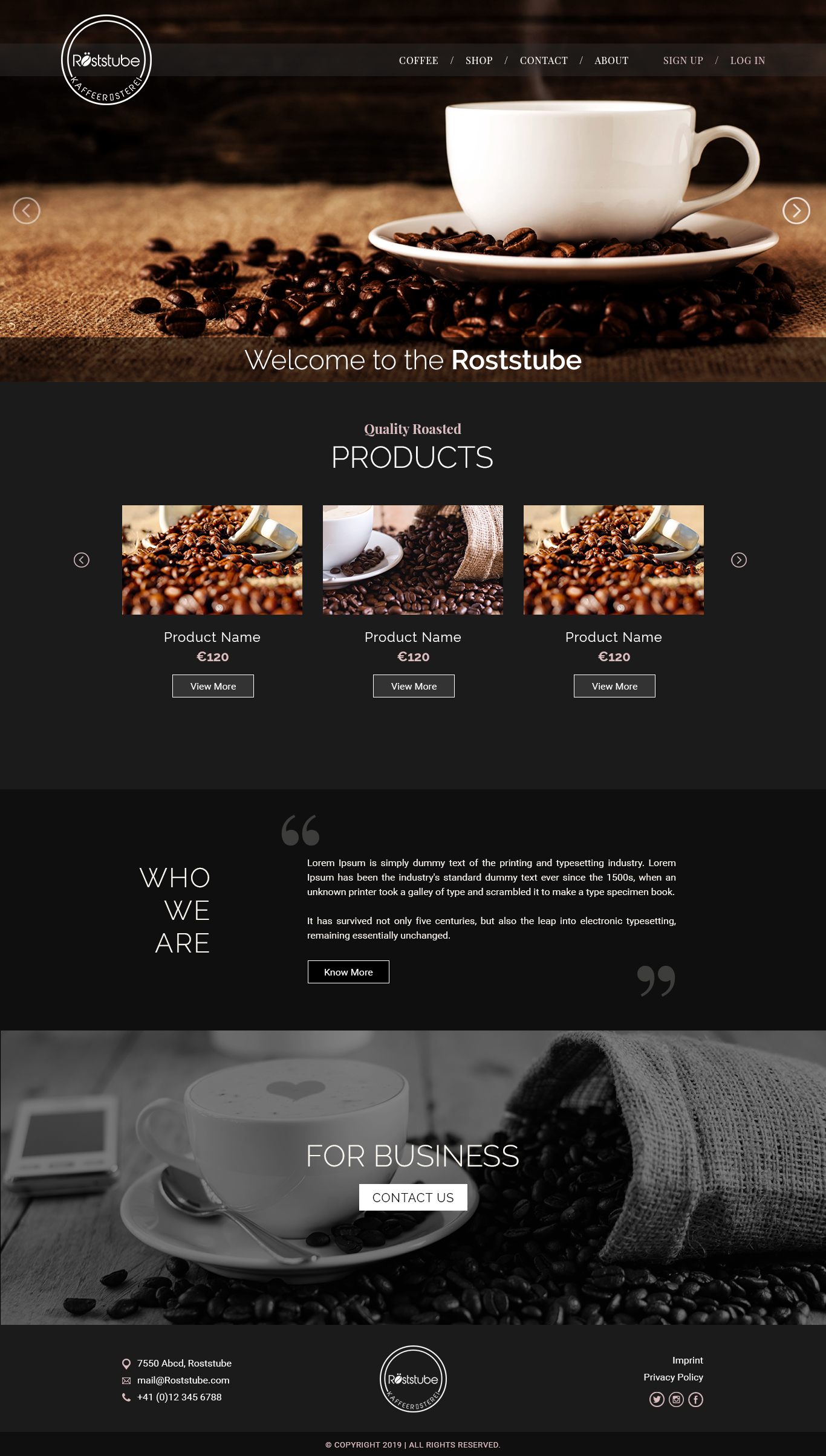 Web Design by Roy for this project | Design #22536373