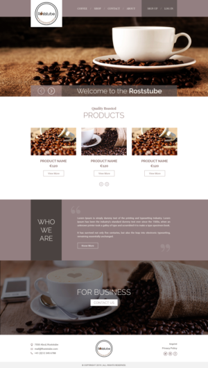 Web Design by Roy for this project | Design: #22536375