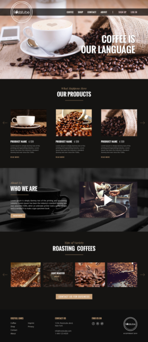 Web-Design von Roy für dieses Projekt | Design #22540309