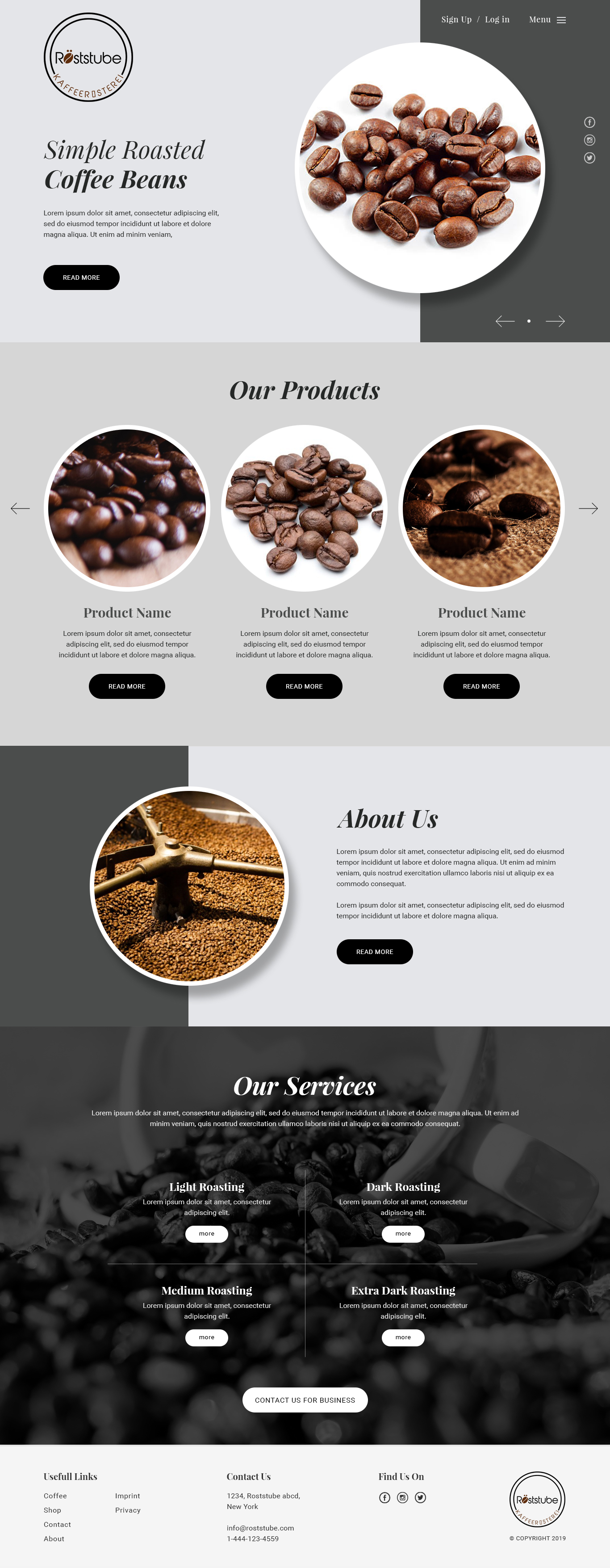 Web Design by Roy for this project | Design #22563062