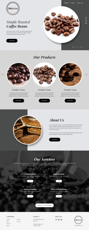 Web Design by Roy for this project | Design: #22563062