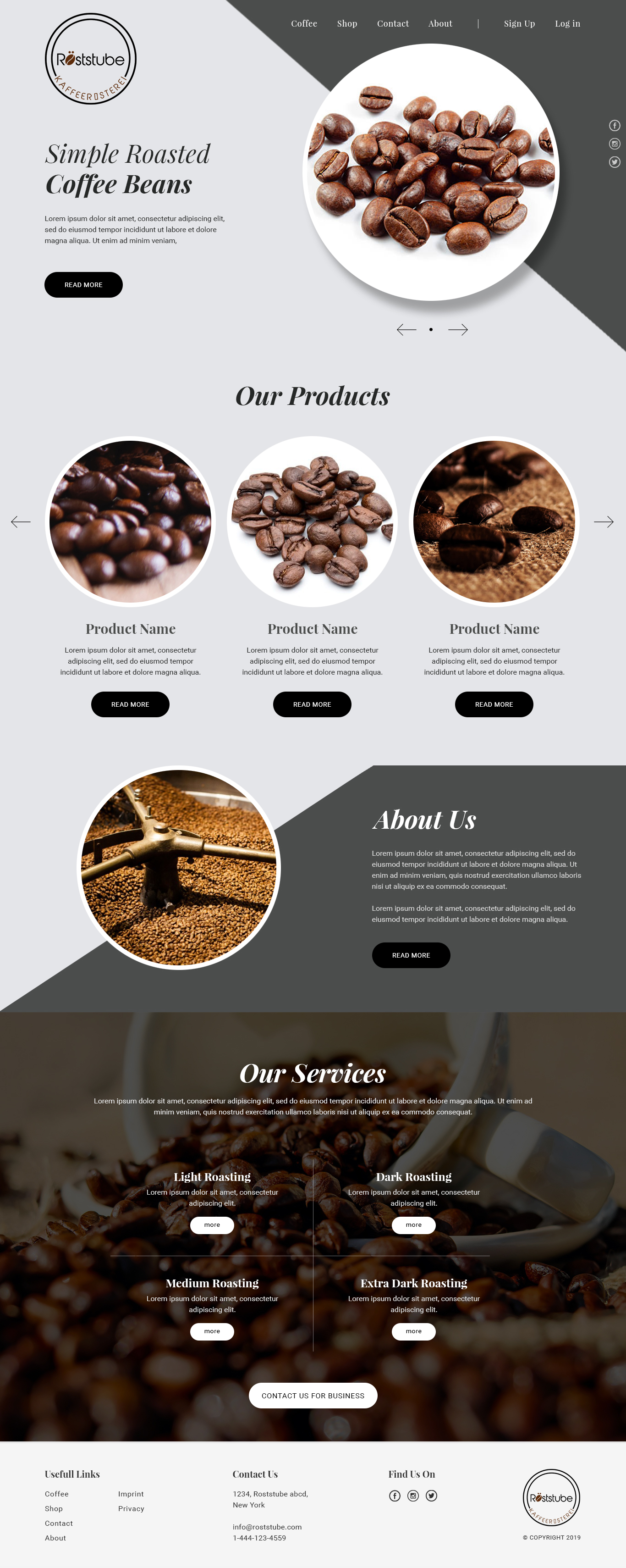Web Design by Roy for this project | Design #22563071
