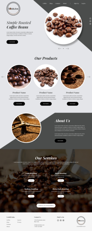 Web Design by Roy for this project | Design: #22563071