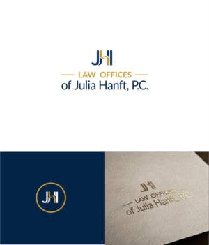 Law Offices of Julia Hanft, P.C. | Logo Design by *mary