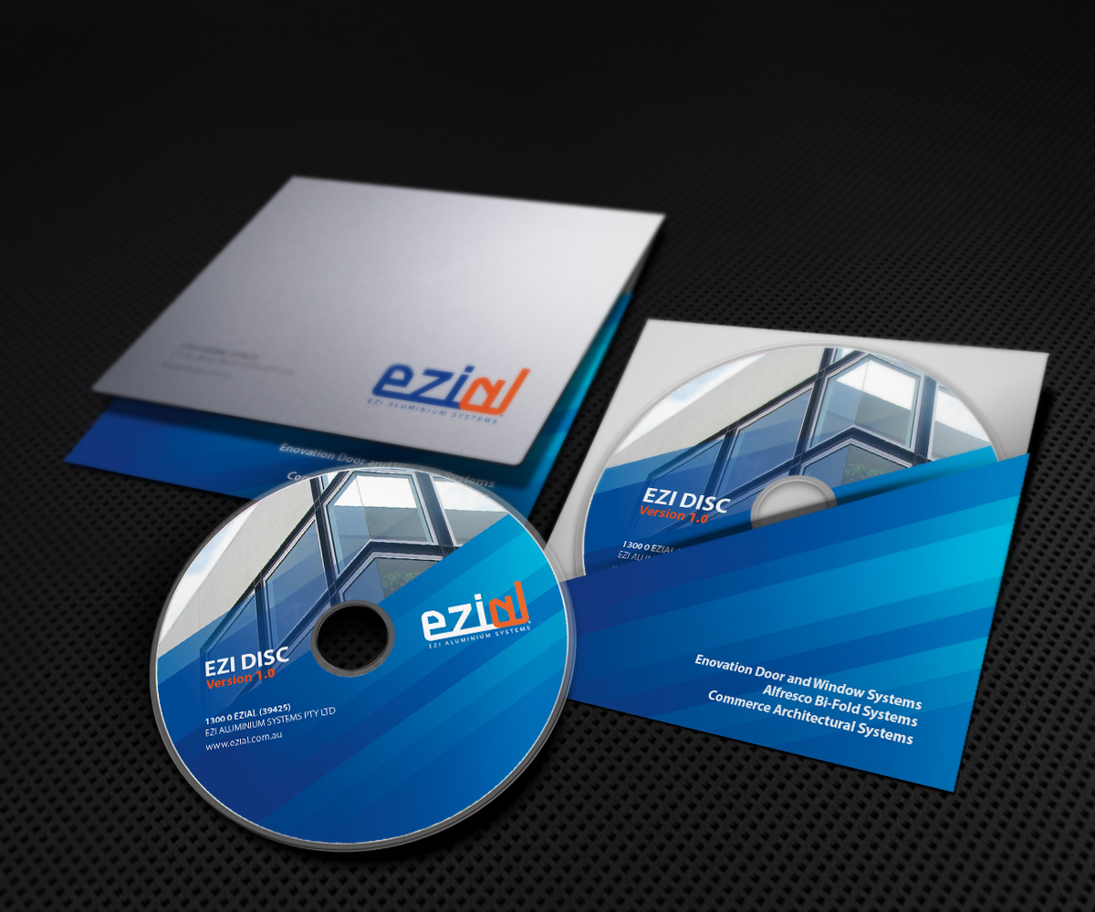 CD Cover Design by Rich_LHA for Ezi Aluminium Systems Pty Ltd  | Design: #2979105