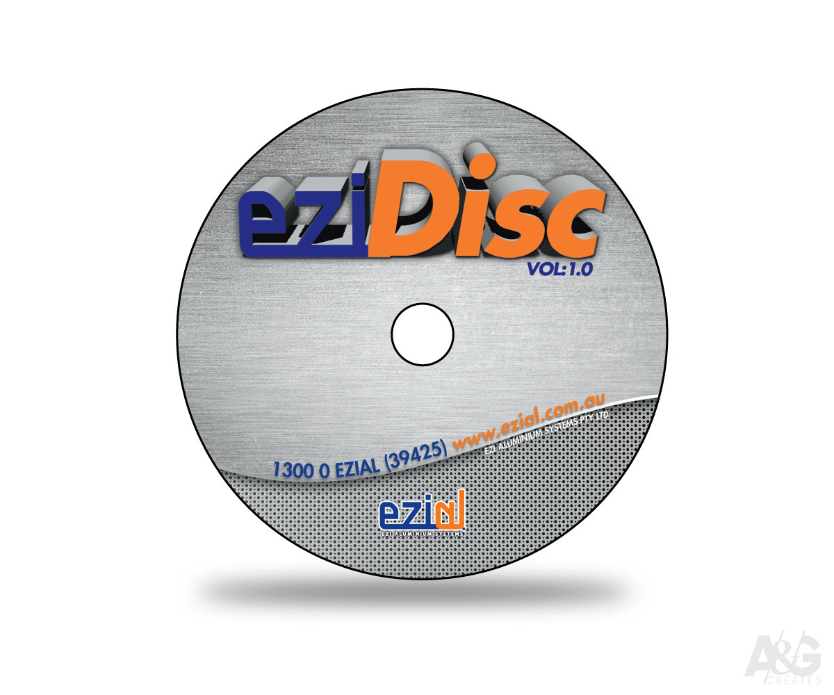 CD Cover Design by Gino Vela for Ezi Aluminium Systems Pty Ltd  | Design #3003787