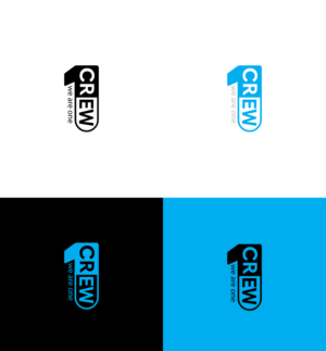 1Crew (the motto "we are one") | Design de Logo par Mosa Abo swelem