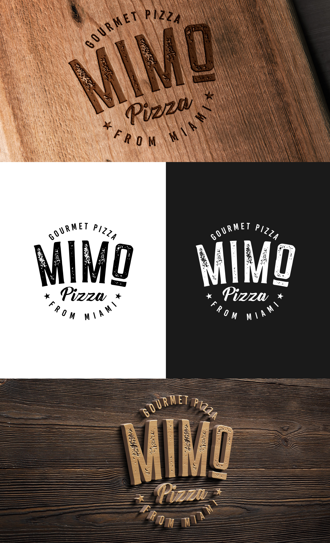 Diseño de Logo por GLDesigns para MiMo Pizza LLC | Diseño #22572861