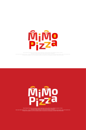 Logo Design by Abdelrahman Ali for MiMo Pizza LLC | Design: #22591114