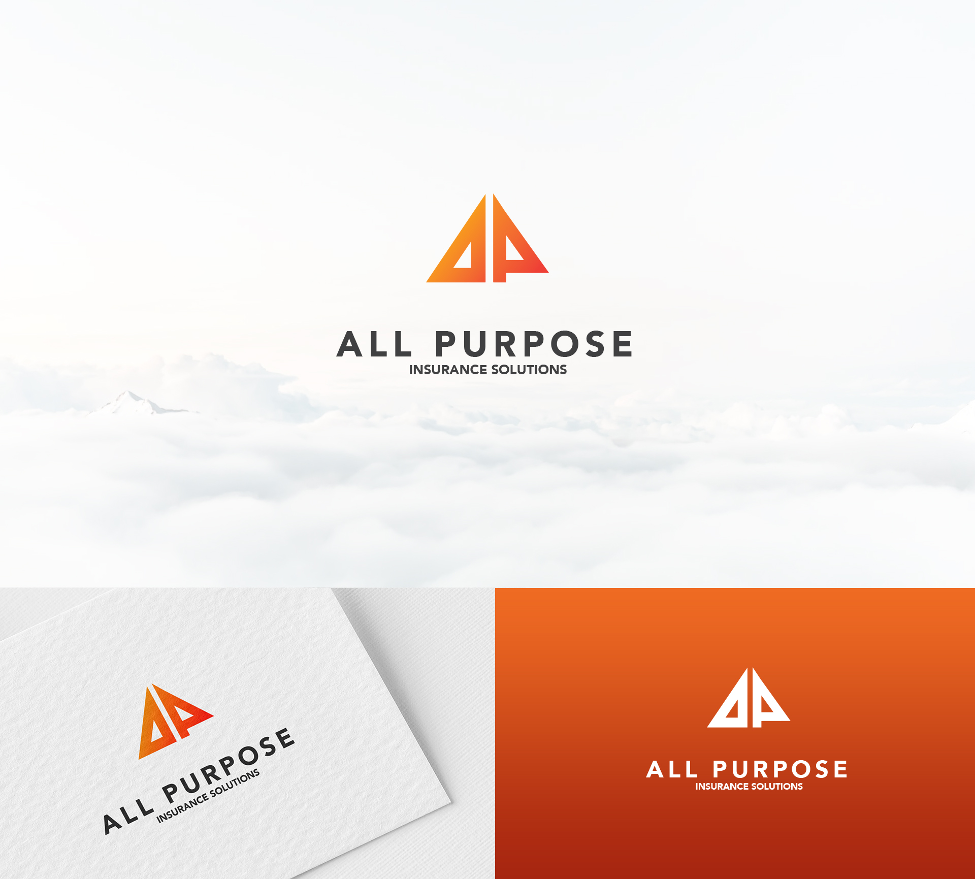 Logo Design by Alex Petersen for All Purpose Insurance Solutions | Design #22538987