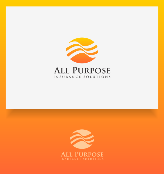 Logo Design for All Purpose Insurance Solutions by DoMadic Design