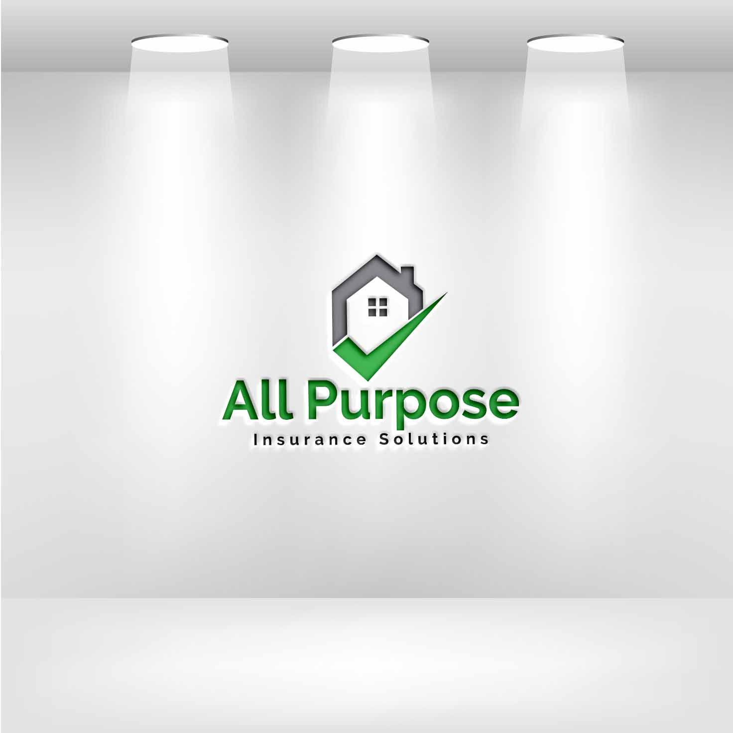 Logo Design for All Purpose Insurance Solutions by Rixes tay Design