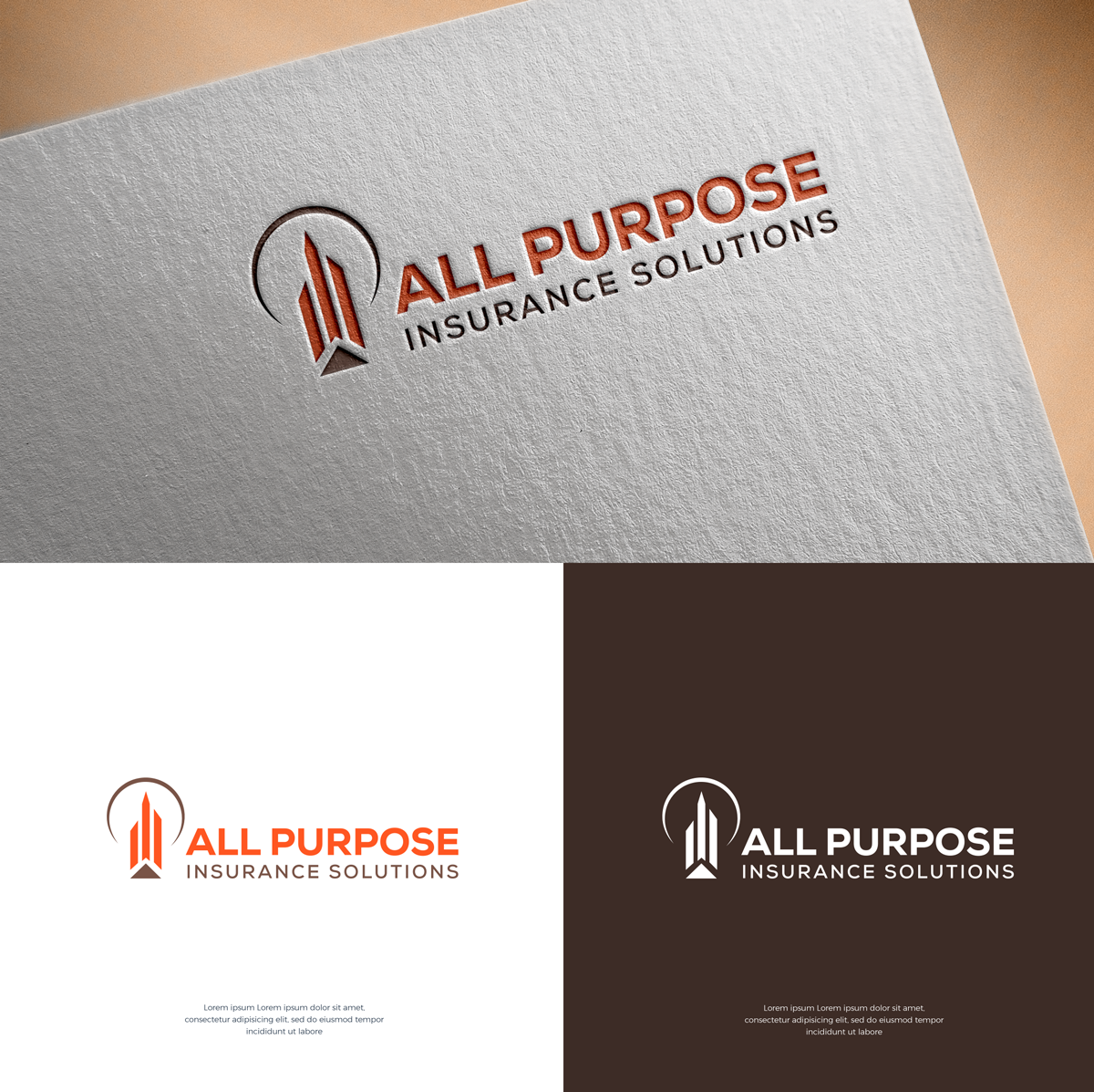 Diseño de Logo por mintcreative para All Purpose Insurance Solutions | Diseño #22542658