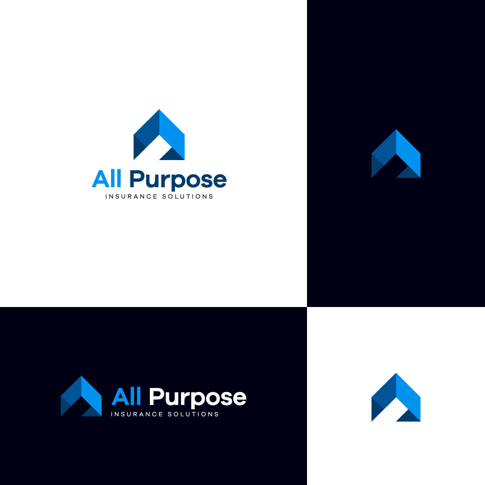 Logo Design for All Purpose Insurance Solutions by Gisella Guzmán
