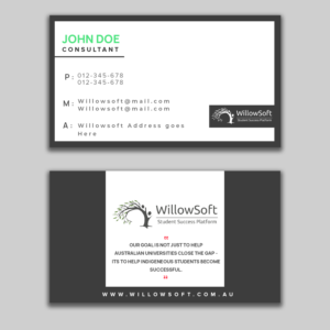 Business Card Design by caeza