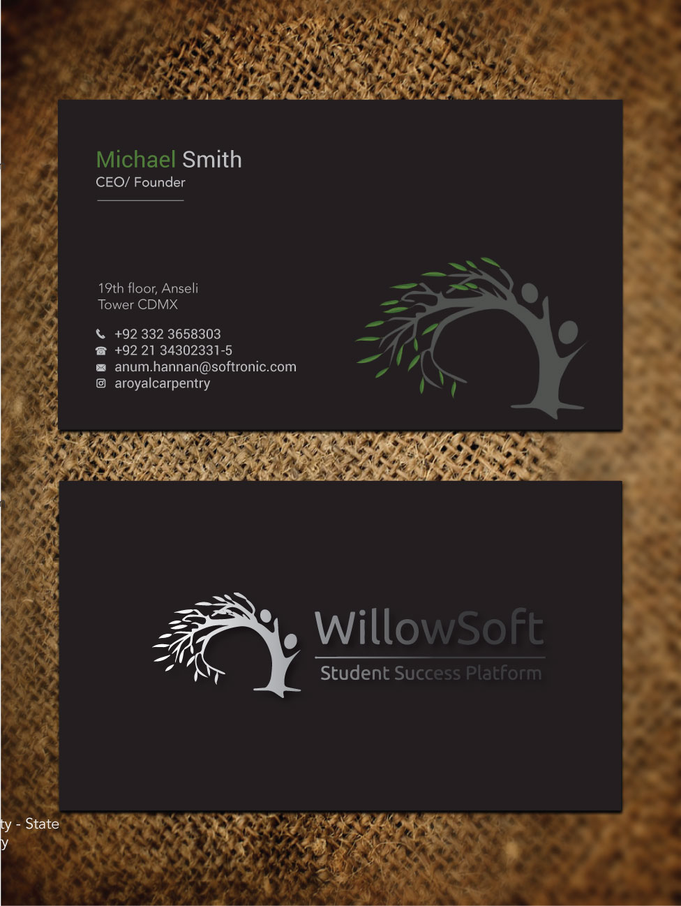 Business Card Design by zumur 2 for EasyCase | Design #22562051