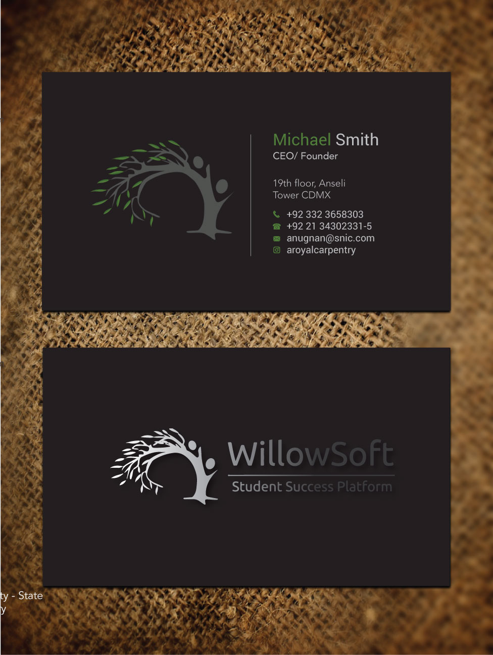 Business Card Design by zumur 2 for EasyCase | Design #22562052