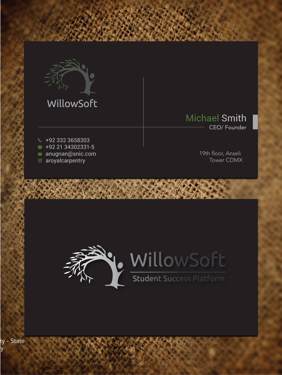 Business Card Design by zumur 2 for EasyCase | Design #22562055