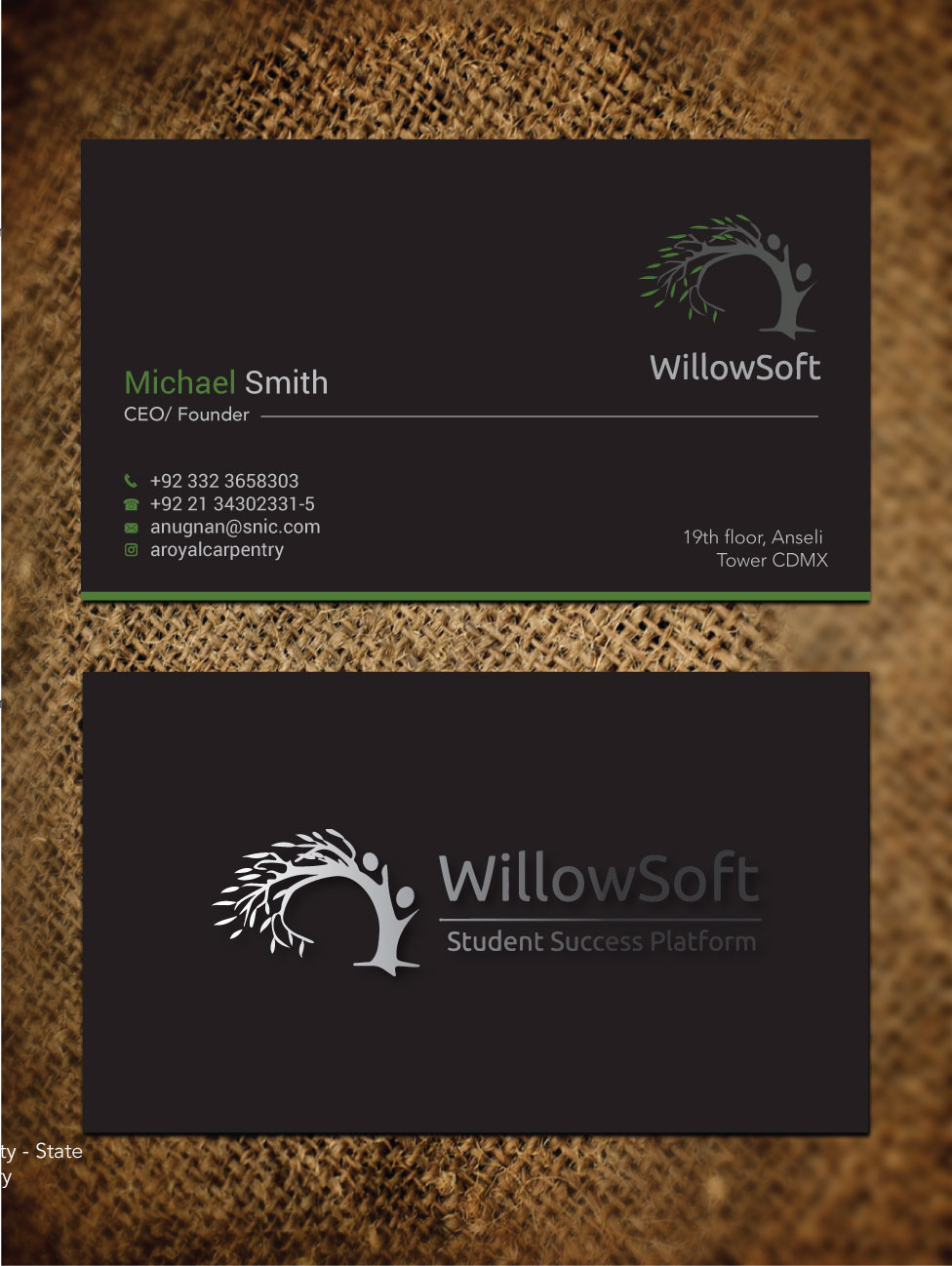 Business Card Design by zumur 2 for EasyCase | Design #22562096