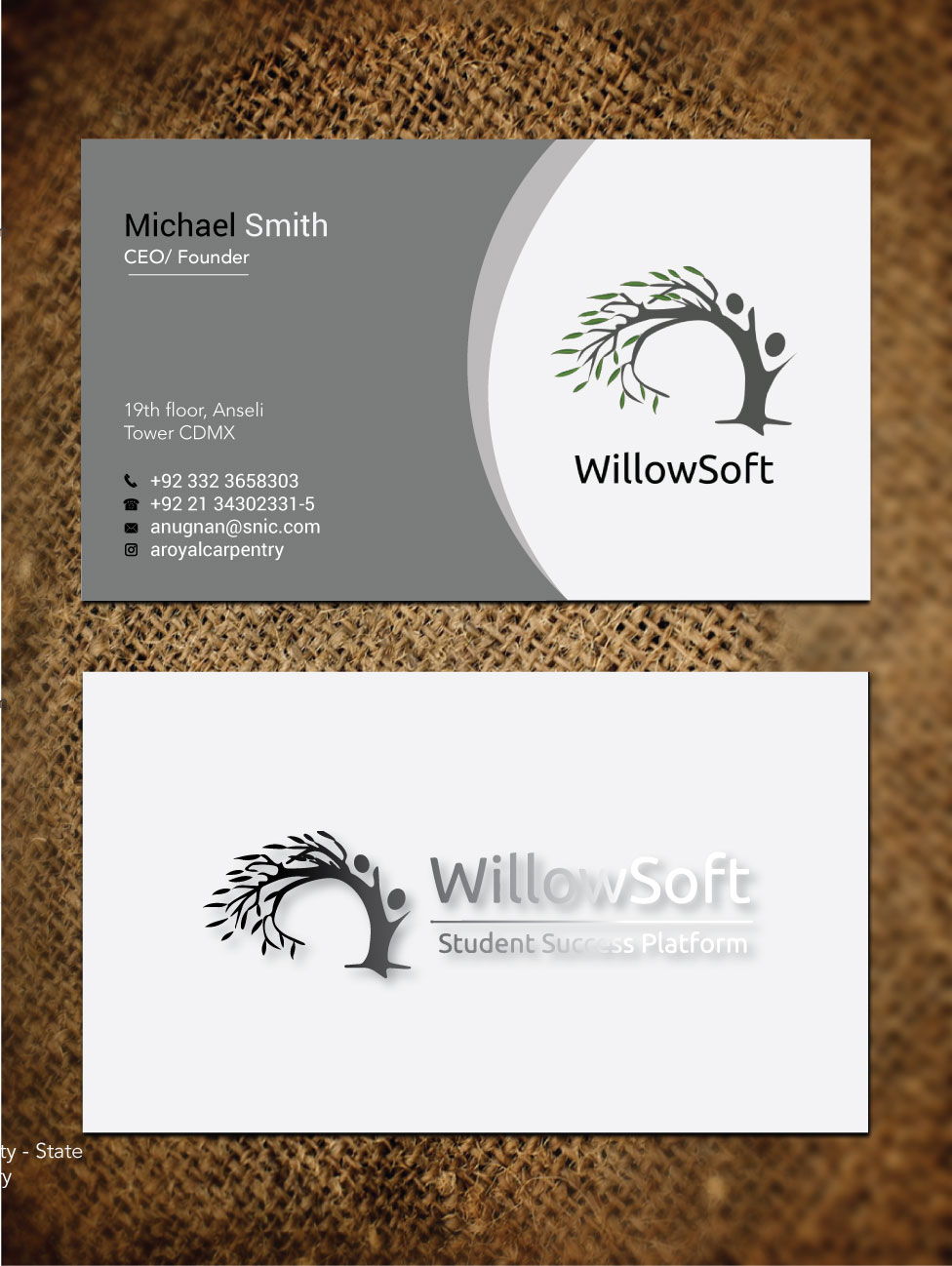 Business Card Design by zumur 2 for EasyCase | Design #22565697