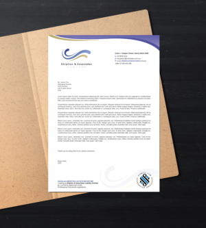 Word template Letterhead for Australian Law Firm | Briefkopf-Design von asimali