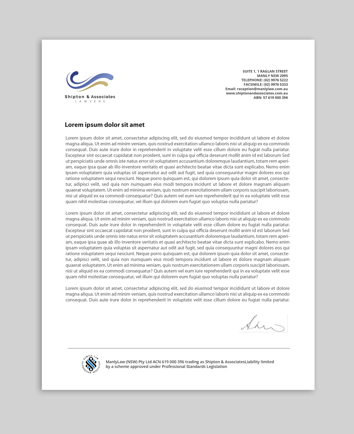 Letterhead Design by AbyJohns for this project | Design #22546191