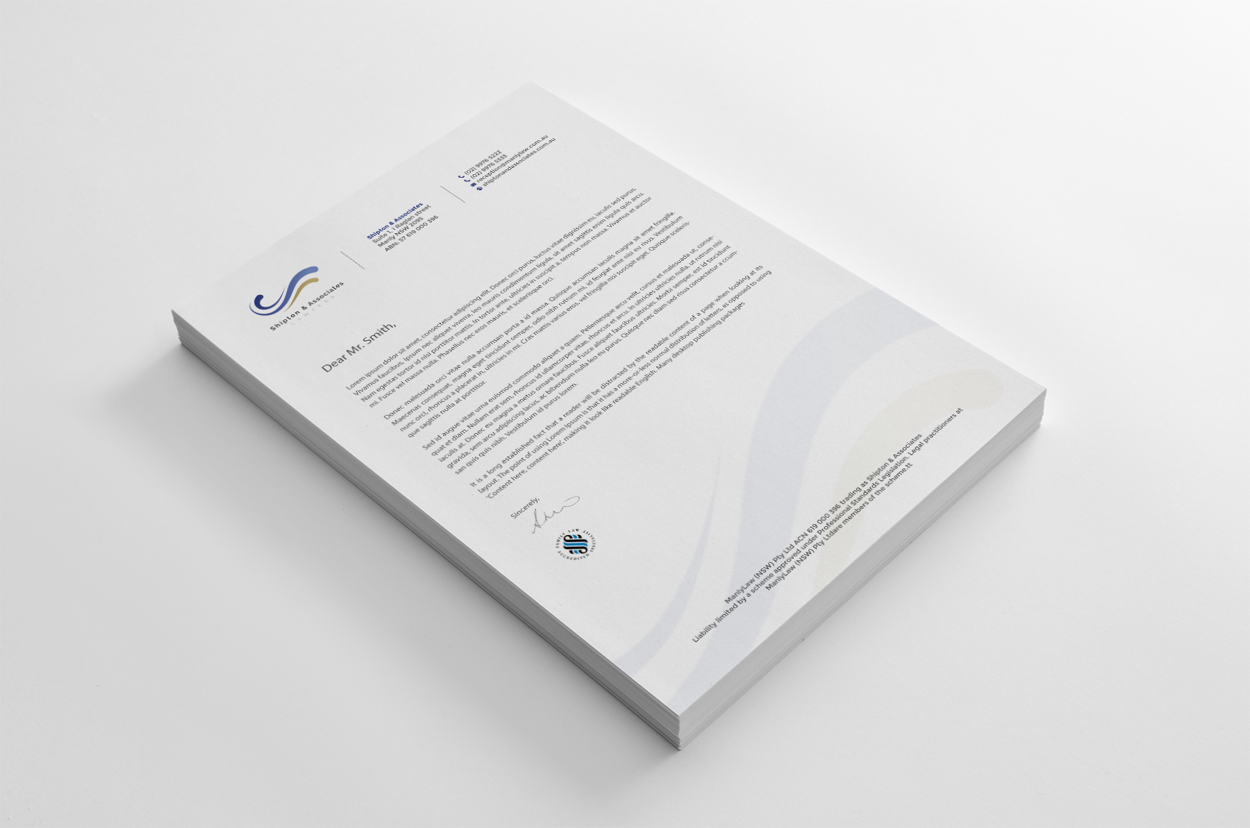 Diseño de Membrete por chandrayaan.creative para este proyecto | Diseño #22605138