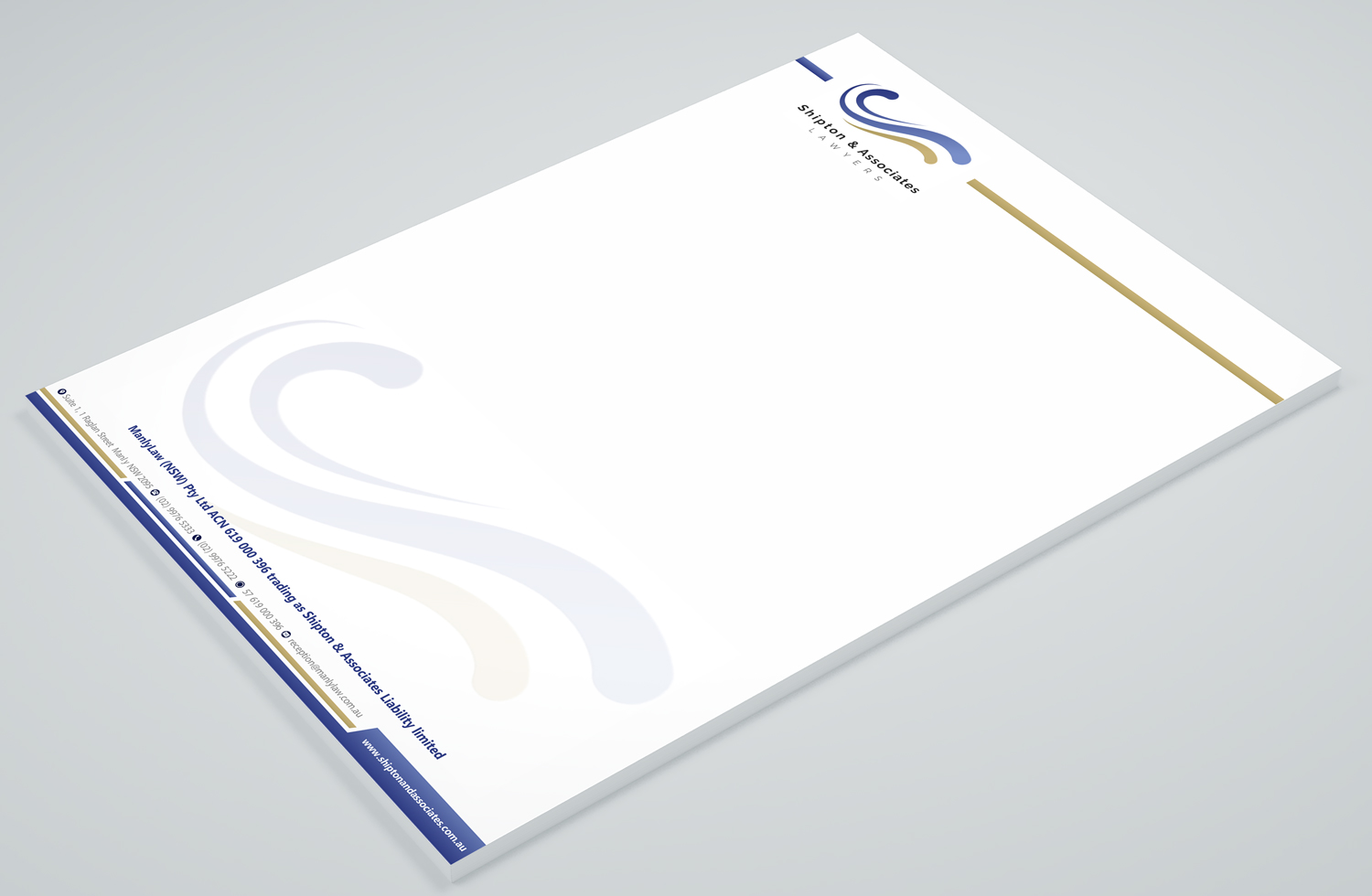 Letterhead Design by Petter Goms for this project | Design #22537511
