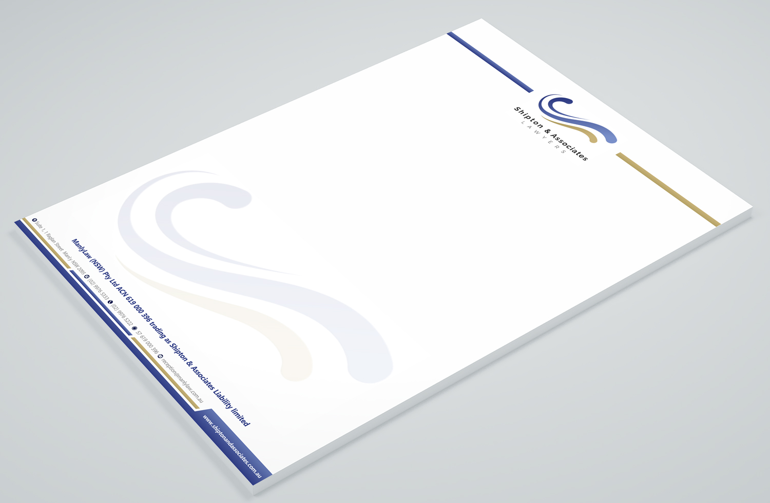Letterhead Design by Petter Goms for this project | Design #22537535