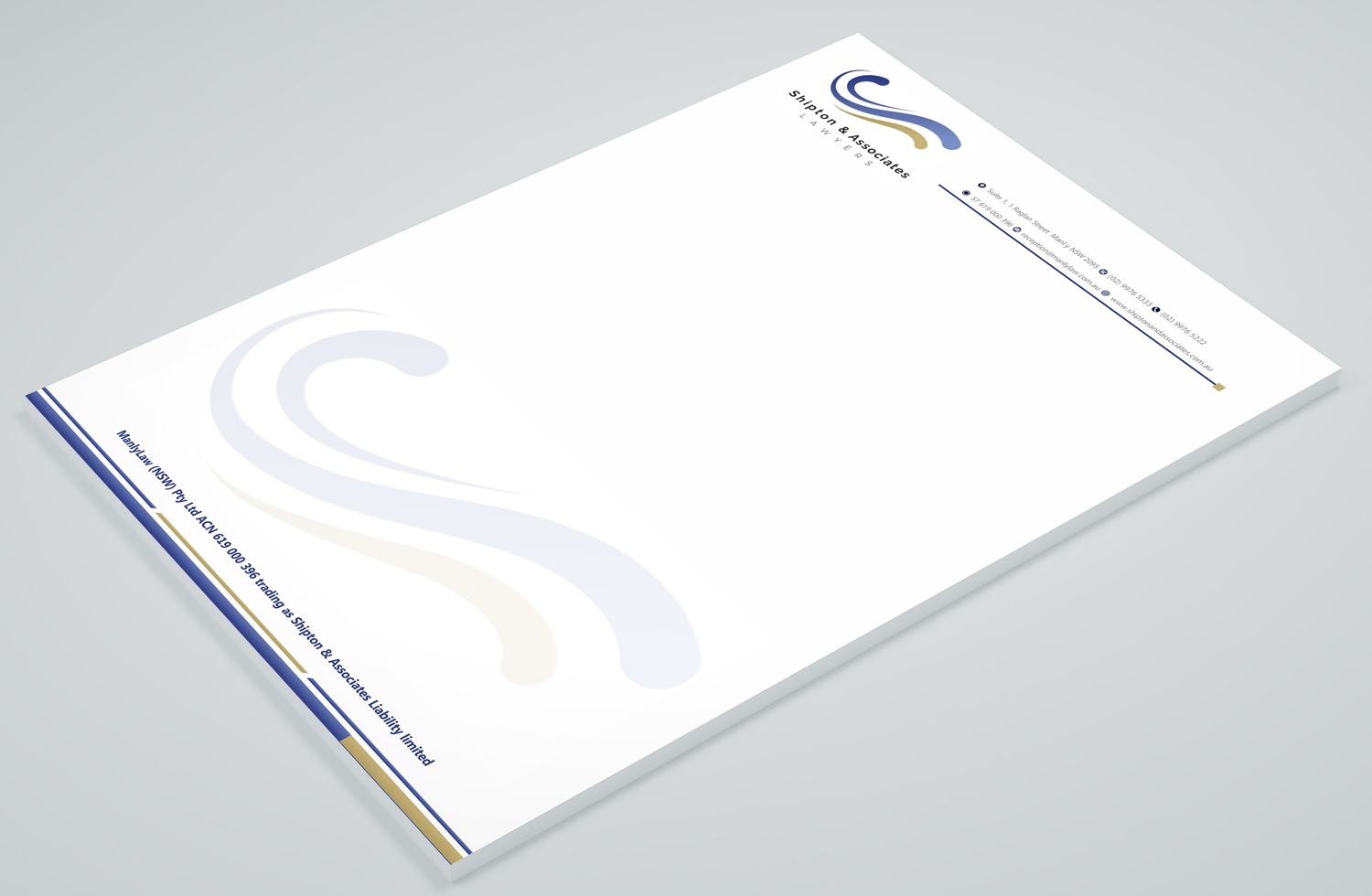 Letterhead Design by Petter Goms for this project | Design #22537809