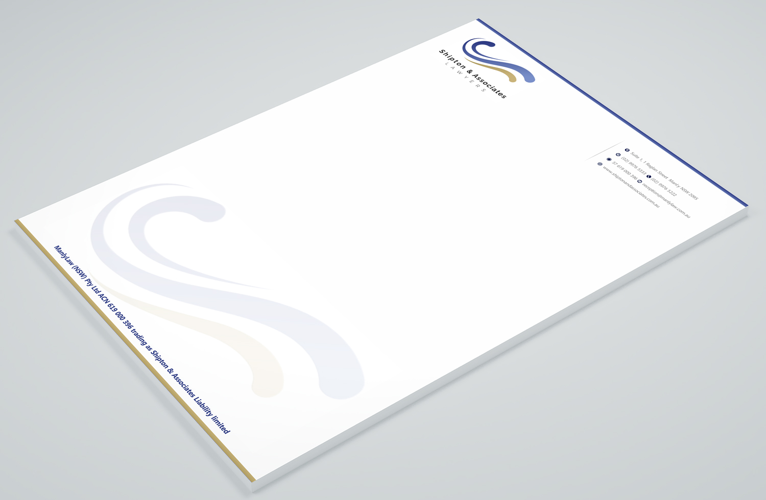 Briefkopf-Design von Petter Goms für dieses Projekt | Design #22537863