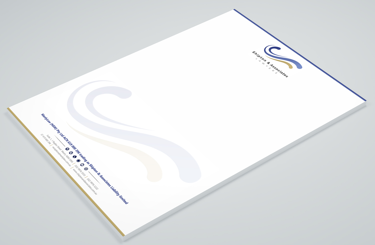 Briefkopf-Design von Petter Goms für dieses Projekt | Design #22537898