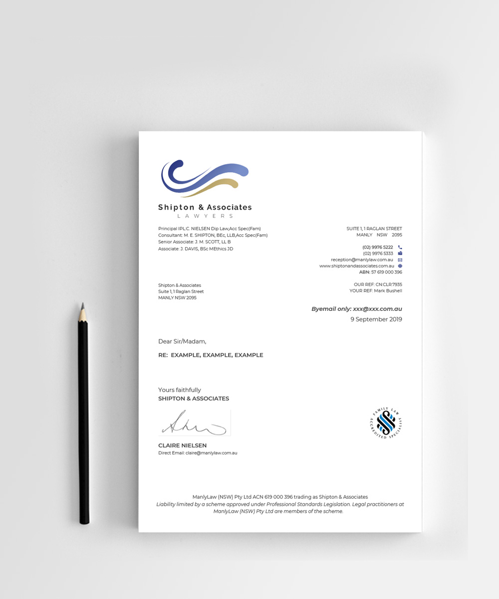 Letterhead Design by alex_etel for this project | Design #22544610
