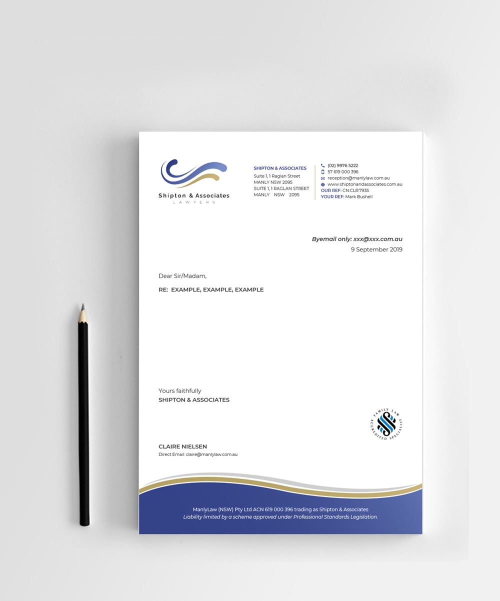 Letterhead Design by alex_etel for this project | Design #22550380